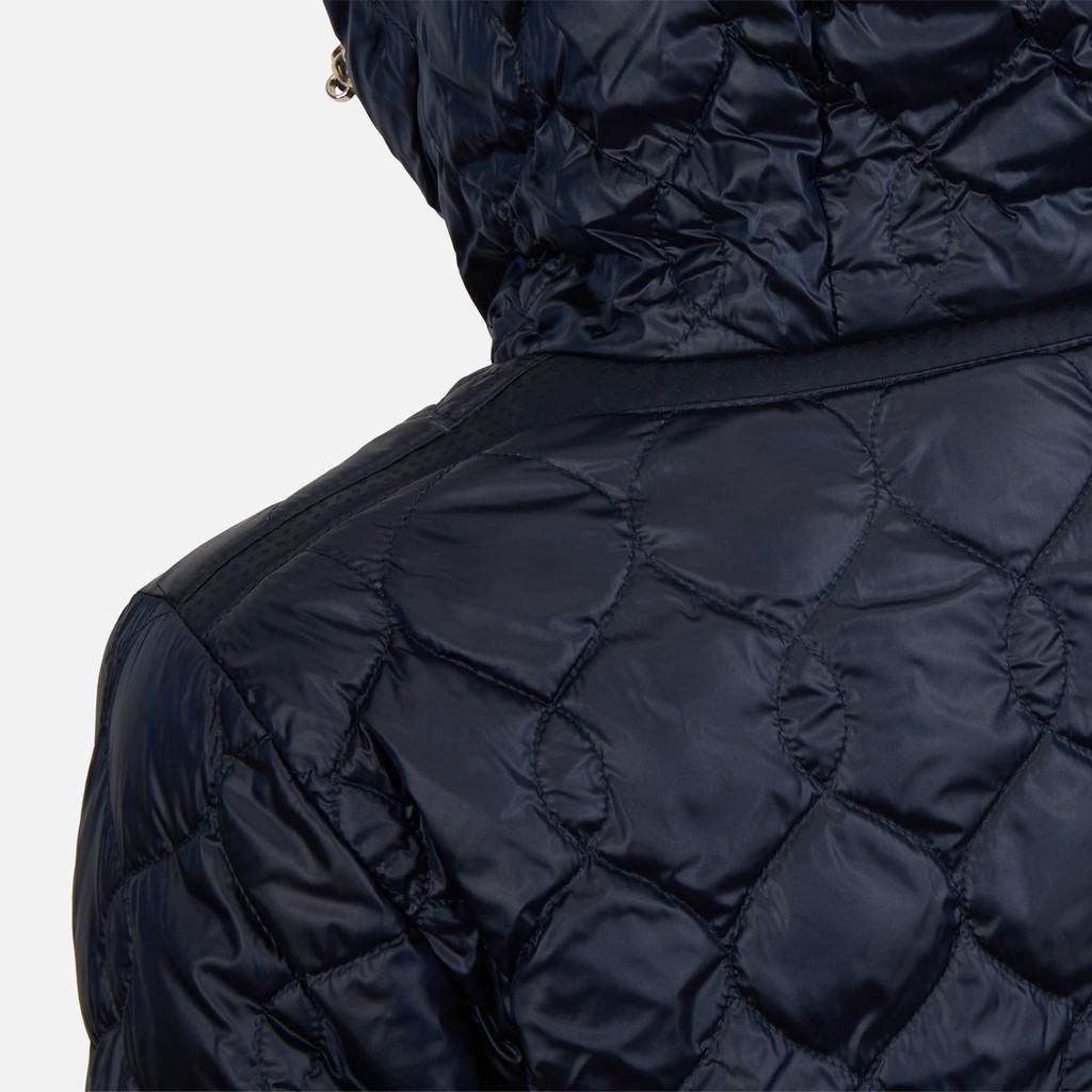short parka MYLUSE WOMAN Navy blazer - image number 6 | GEOX