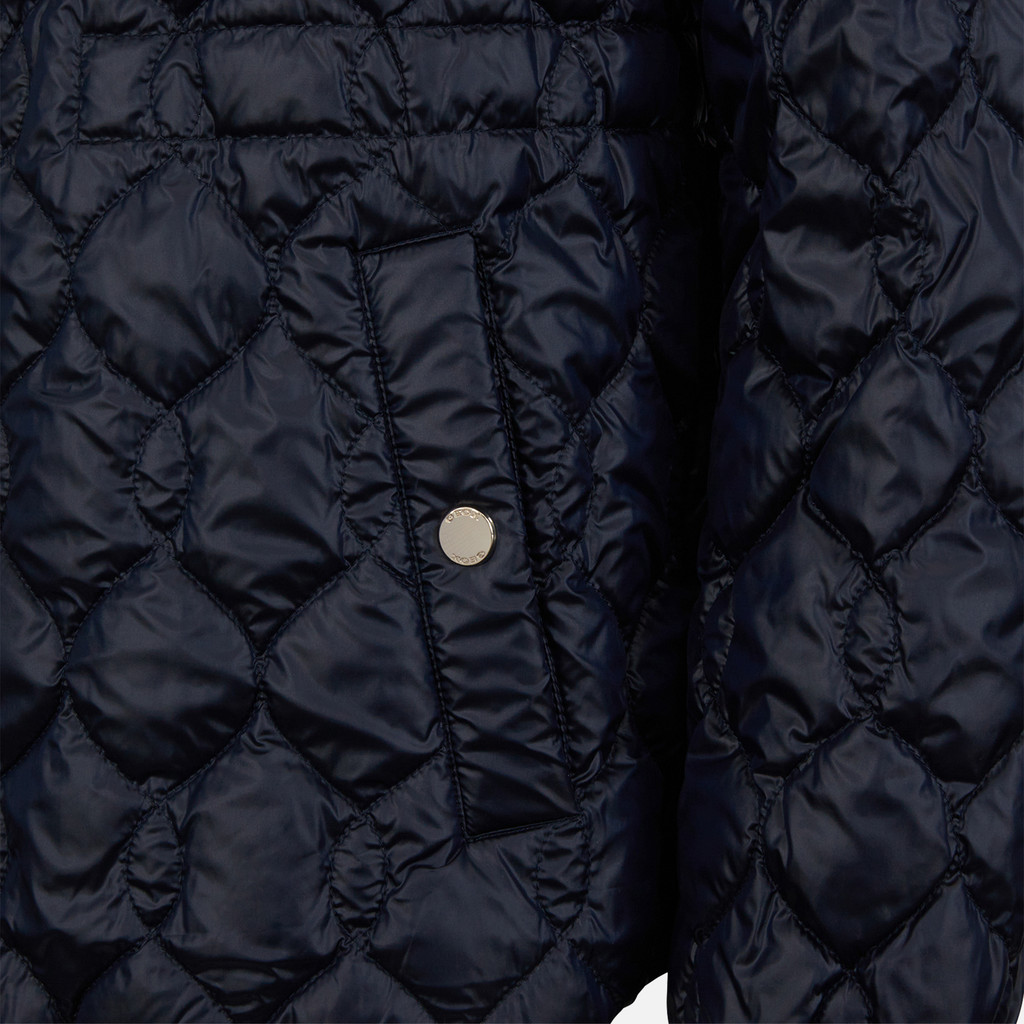 short parka MYLUSE WOMAN Navy blazer - image number 7 | GEOX