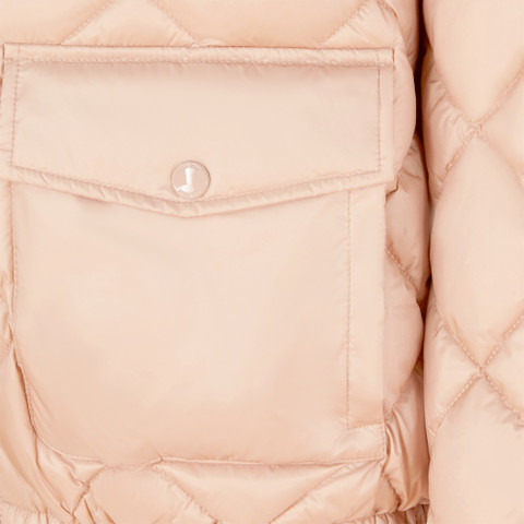 short down jacket DIAMOND WOMAN Misty Rose - image number 7 | GEOX