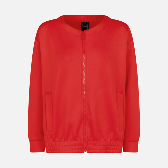 Sweatshirt SWEATER WOMAN Tomato red | GEOX