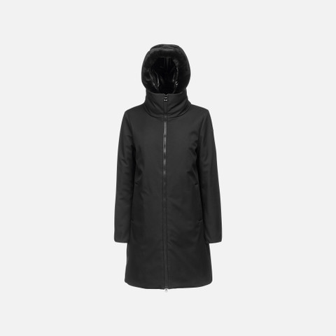 long parka DESYA WOMAN Black - image number 0 | GEOX