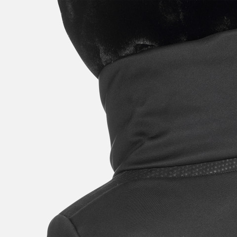 long parka DESYA WOMAN Black - image number 6 | GEOX