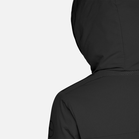 long parka SPHERICA WOMAN Black - image number 6 | GEOX