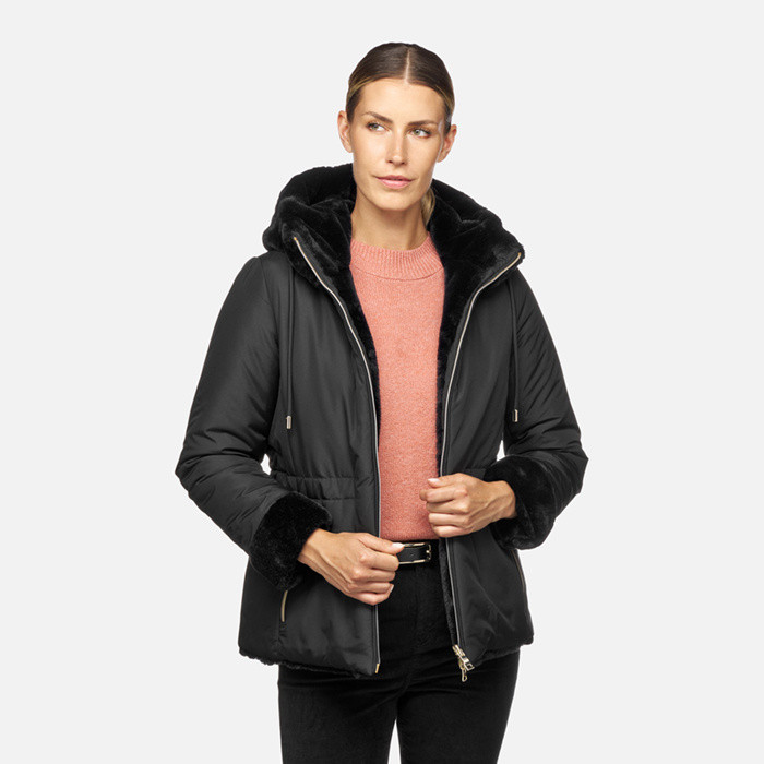 Wendejacke KAULA DAME Schwarz | GEOX