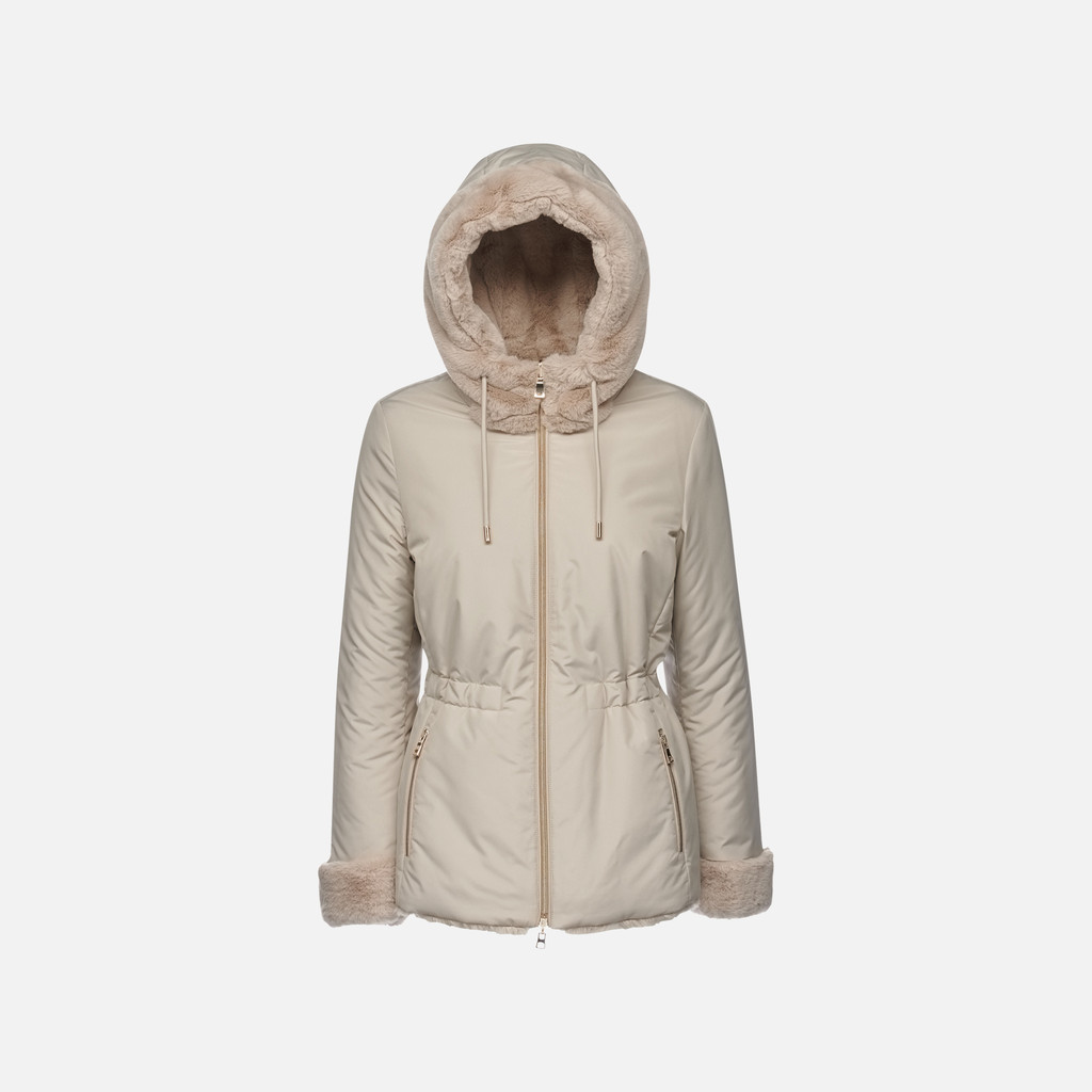 Veste Femme Geox Anylla - Coupe Moderne - Synthétique - Fermeture éclair
