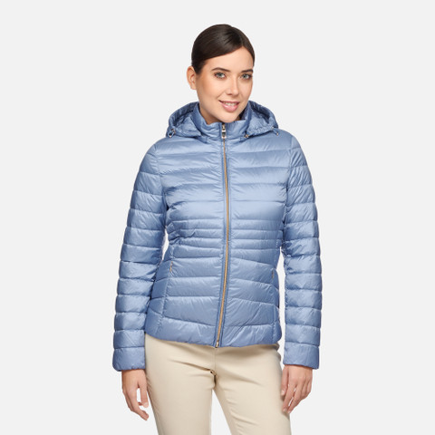 short down jacket JAYSEN WOMAN Infinity - image number 1 | GEOX