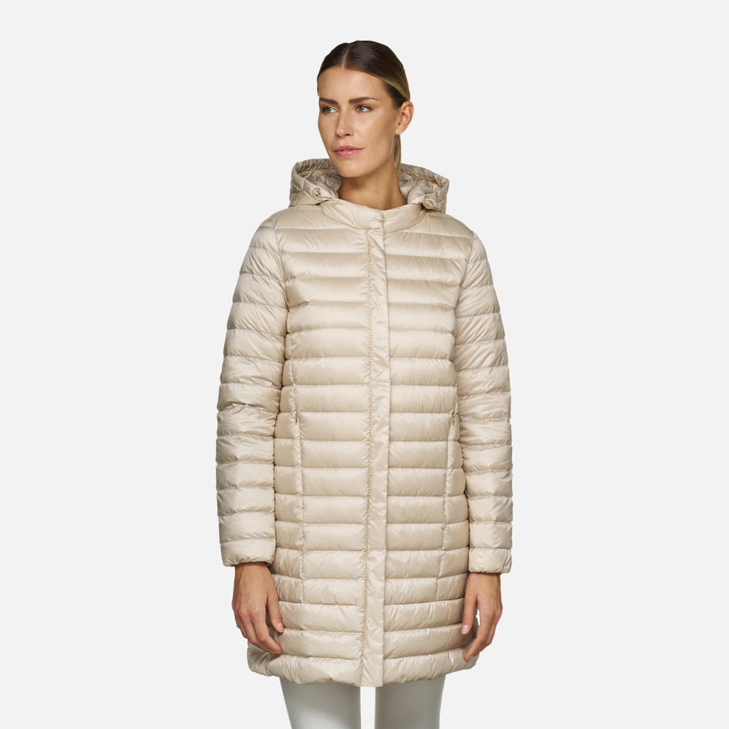 Geox padded coat best sale