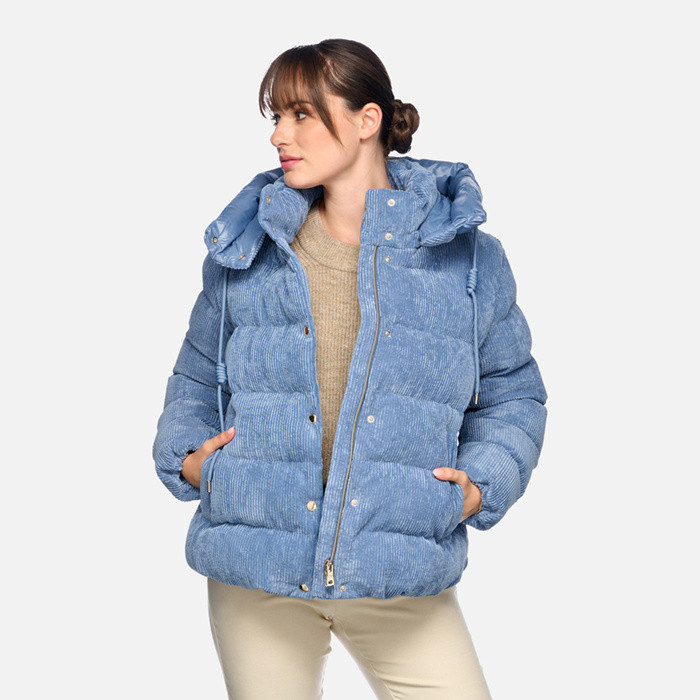 Steppjacke LOISIA DAME Azurblau | GEOX