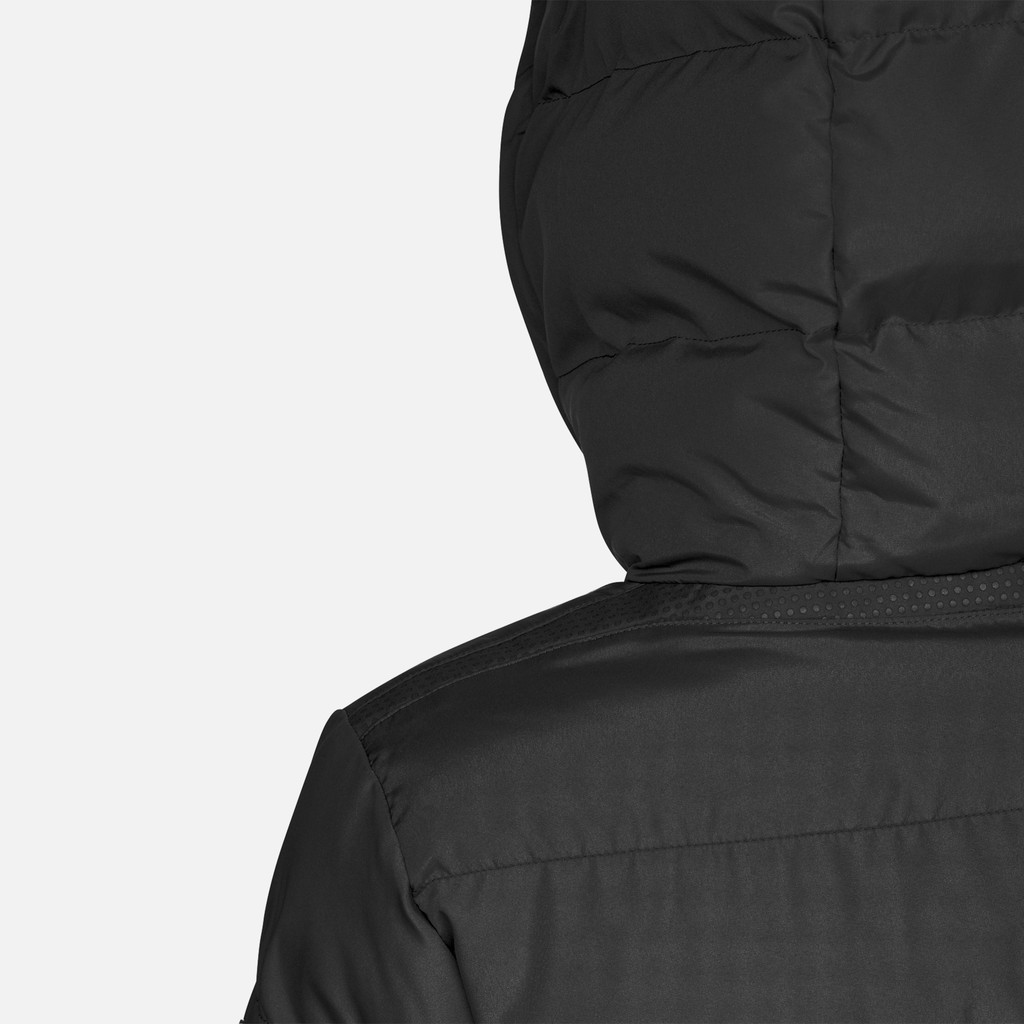 long parka ANYLLA WOMAN Black - image number 6 | GEOX