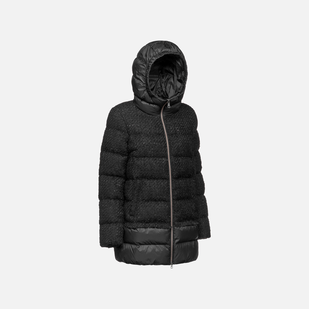 Geox MANILVA FEMME Parka Long Noir Geox geox-manilva-femme-parka-long-noir-geox