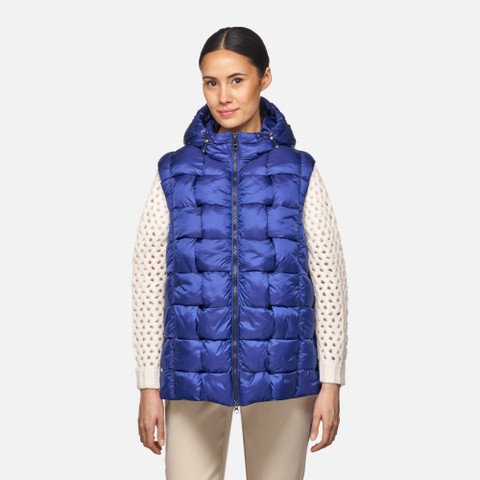 sleeveless DIAMOND WOMAN Sodalite Blue - image number 1 | GEOX