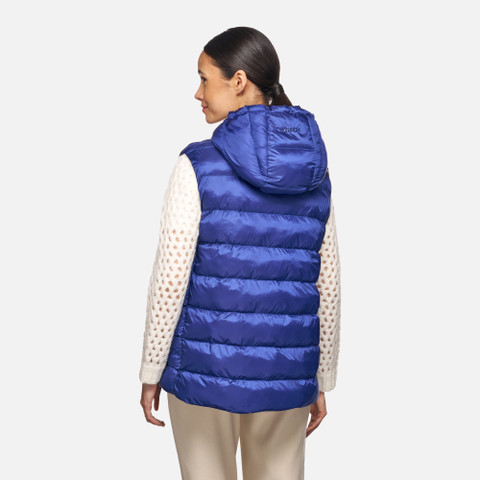 sleeveless DIAMOND WOMAN Sodalite Blue - image number 5 | GEOX