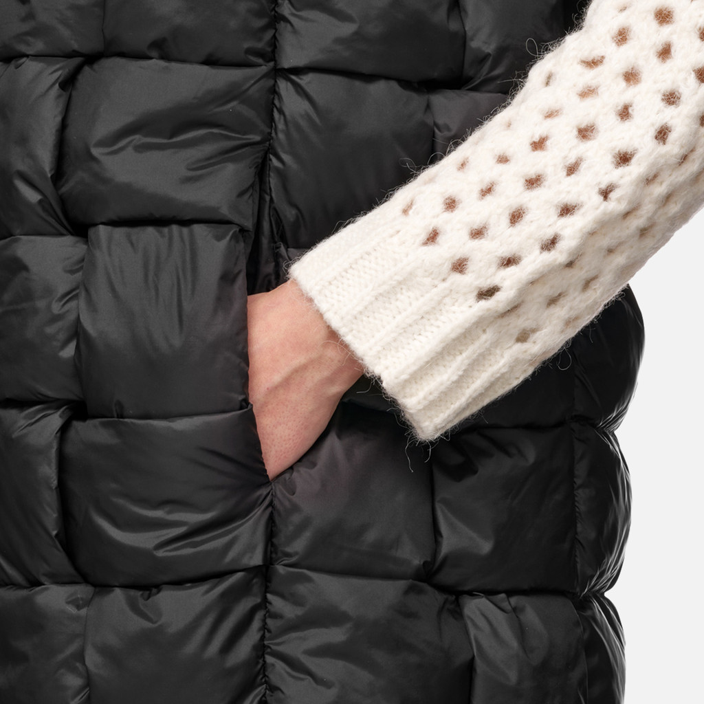 Sleeveless DIAMOND WOMAN Black - image number 8 | GEOX