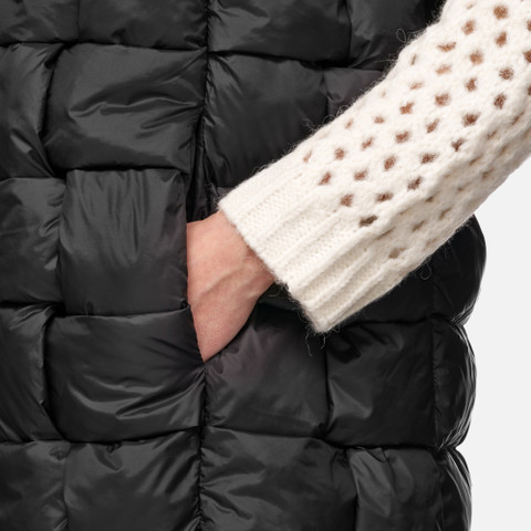 Sleeveless DIAMOND WOMAN Black - image number 8 | GEOX