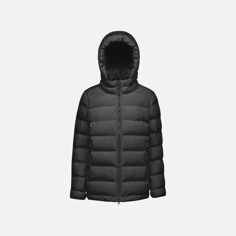 long parka SPHERICA WOMAN Black - image number 0 | GEOX