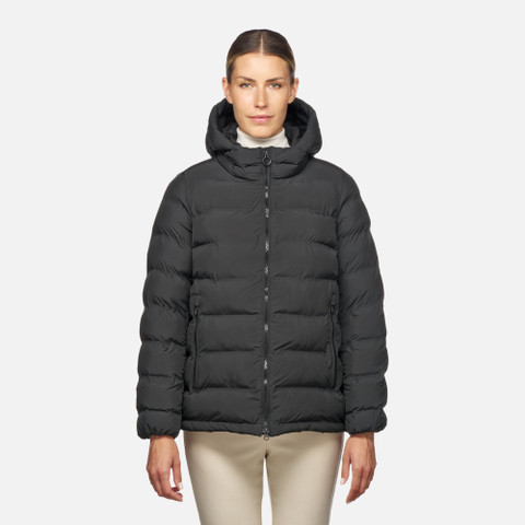 long parka SPHERICA WOMAN Black - image number 1 | GEOX