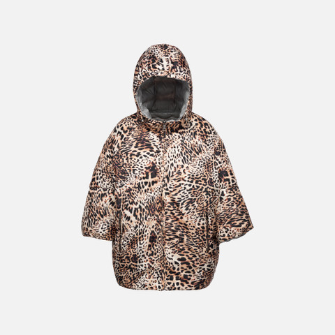 Reversible jacket DIAMOND WOMAN Cold Griffin/Macula - image number 4 | GEOX