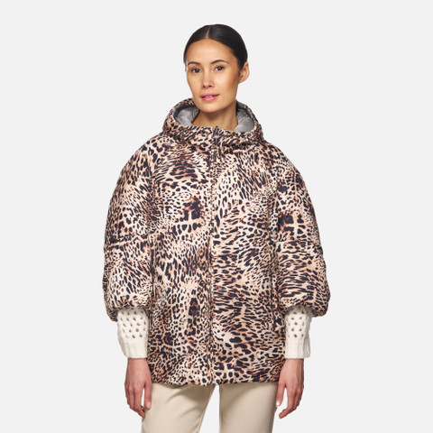 Reversible jacket DIAMOND WOMAN Cold Griffin/Macula - image number 1 | GEOX