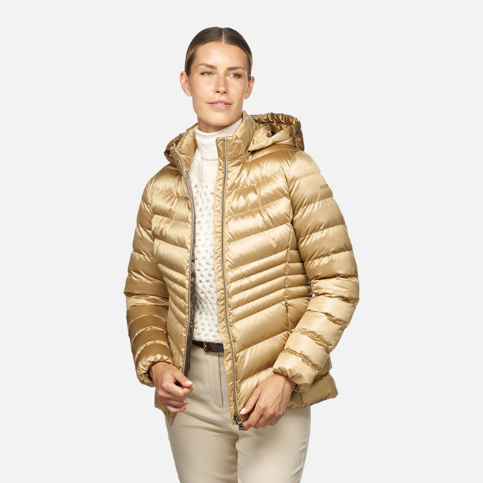 Steppjacke ZOSMA DAME Sand | GEOX