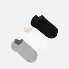 three pack socks woman — grey/white/black 2