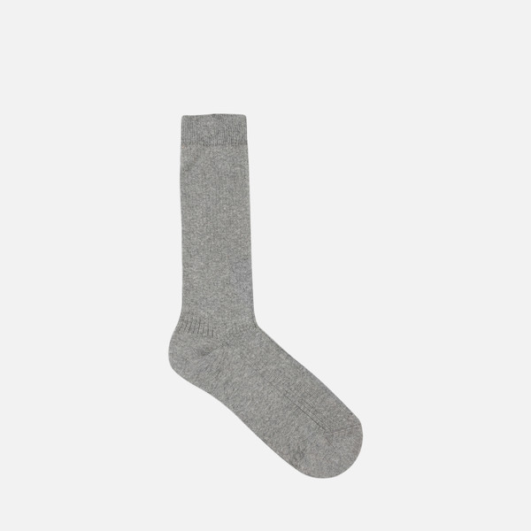 two pack socks woman — melange_grey