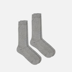 two pack socks woman — melange_grey 2