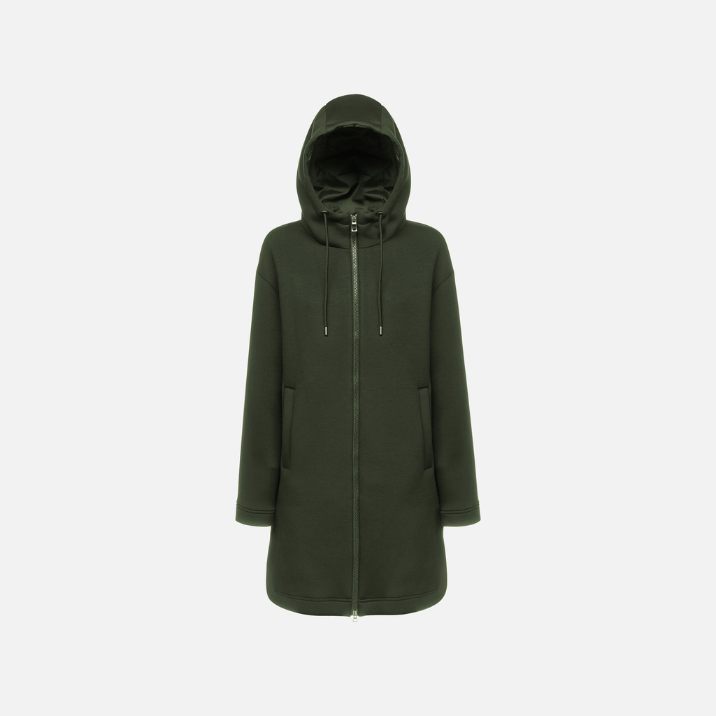 Hoodie SWEATER WOMAN Grape leaf - image number 0 | GEOX