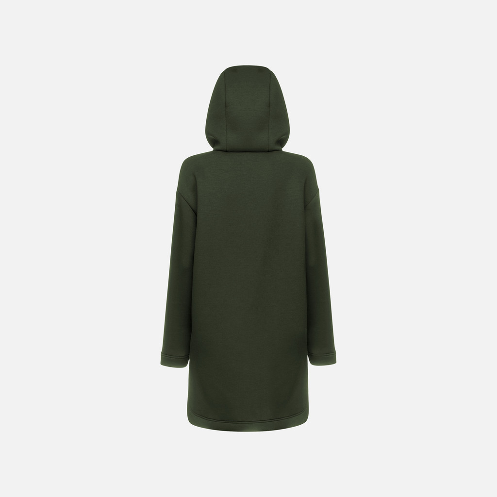 Hoodie SWEATER WOMAN Grape leaf - image number 2 | GEOX