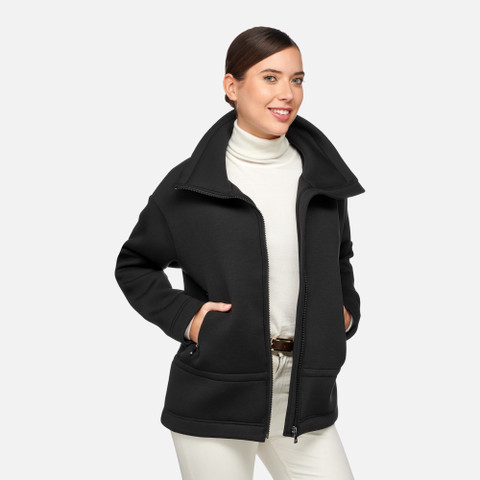 Sweatshirt SWEATER WOMAN Black - image number 3 | GEOX