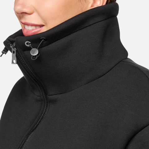 Sweatshirt SWEATER WOMAN Black - image number 8 | GEOX