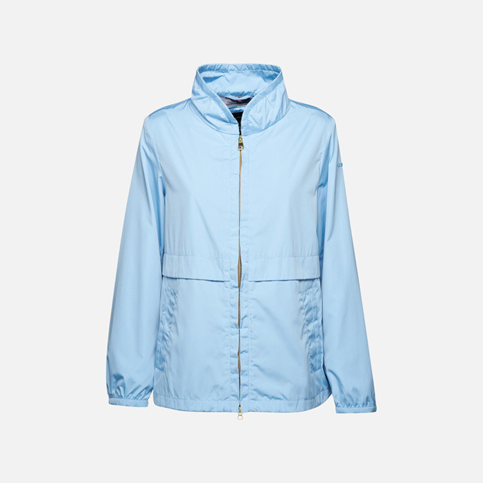 Wind-breaker jacket GENZIANA WOMAN Dusk blue | GEOX