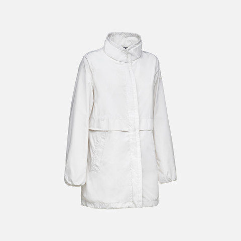 Mid-season jacket GENZIANA WOMAN Moonlight sand - image number 2 | GEOX