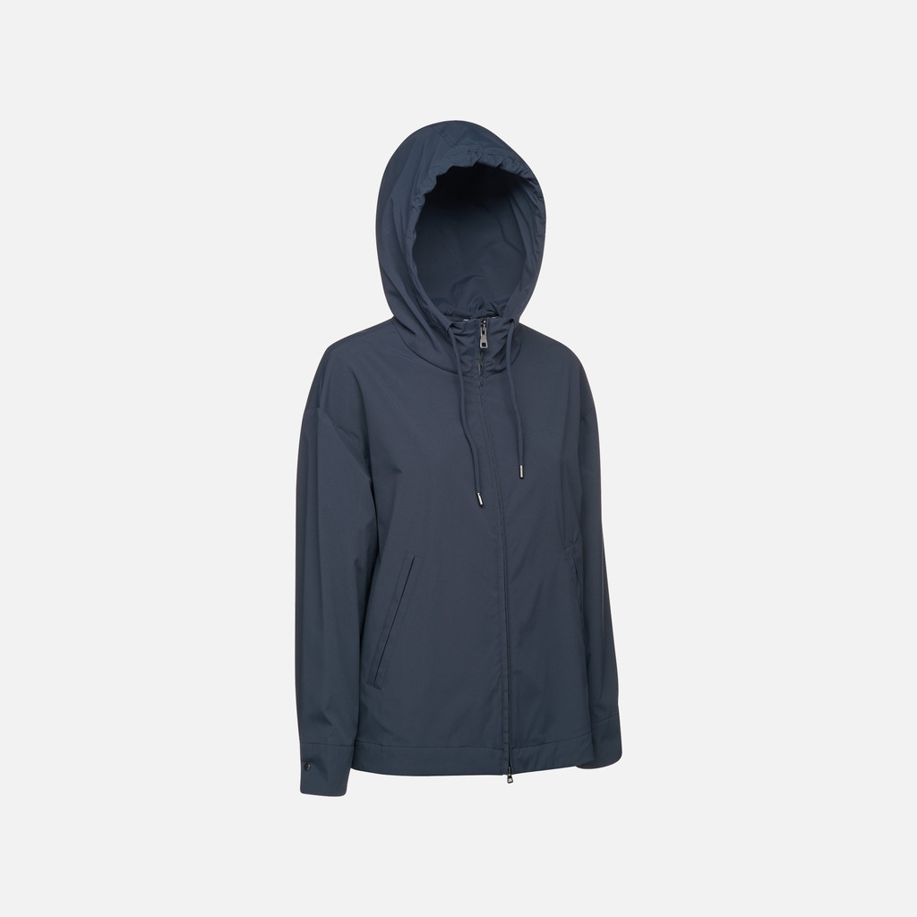 short parka SPHERICA WOMAN Sky captain - image number 2 | GEOX