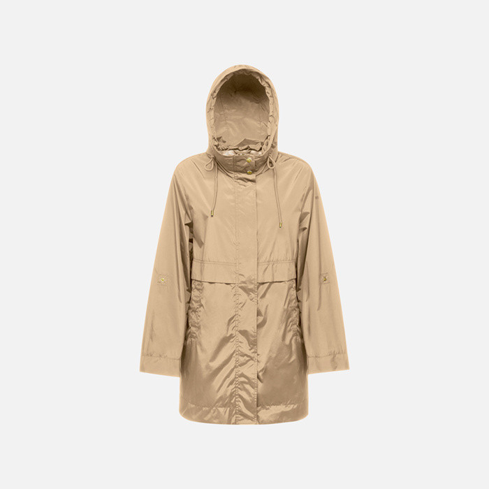 Parka long DANDRA FEMME Sable | GEOX