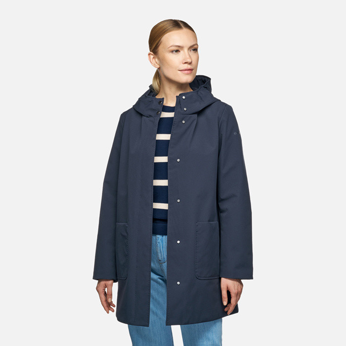 Long parka FLORETIA WOMAN Sky captain | GEOX