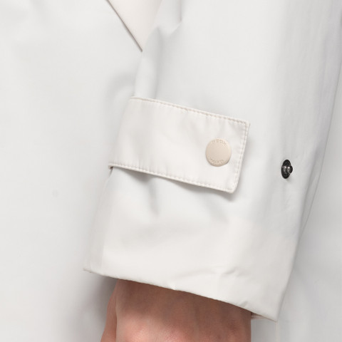waterproof jacket HOARA ABX WOMAN Moonlight sand - image number 8 | GEOX