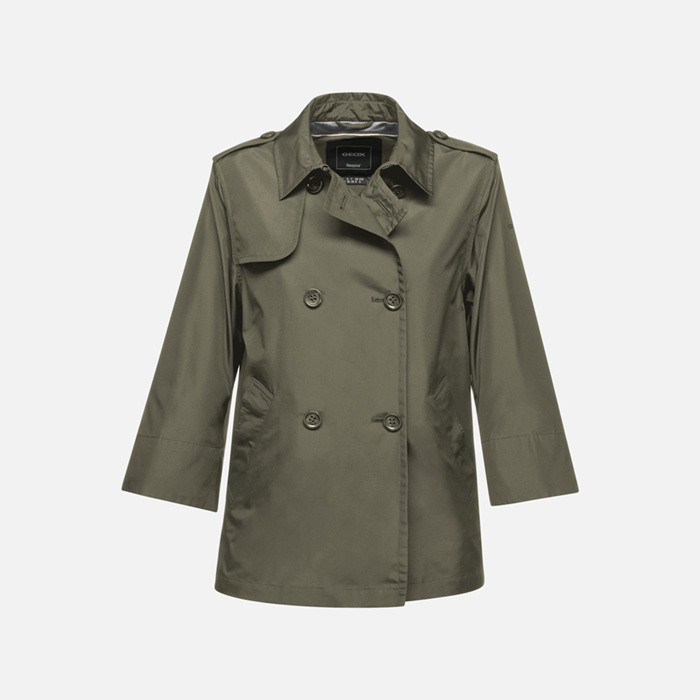 Short trench coat SOLEIL WOMAN Kalamata | GEOX