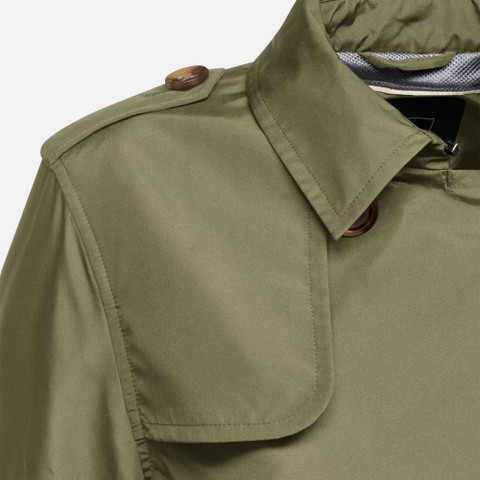 short trench coat SOLEIL WOMAN Kalamata - image number 7 | GEOX