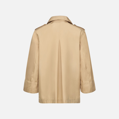 short trench coat SOLEIL WOMAN Warm sand - image number 4 | GEOX