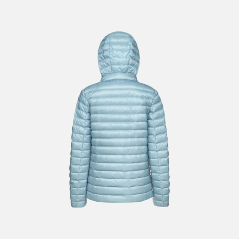 short down jacket JAYSEN WOMAN Dusk blue - image number 4 | GEOX