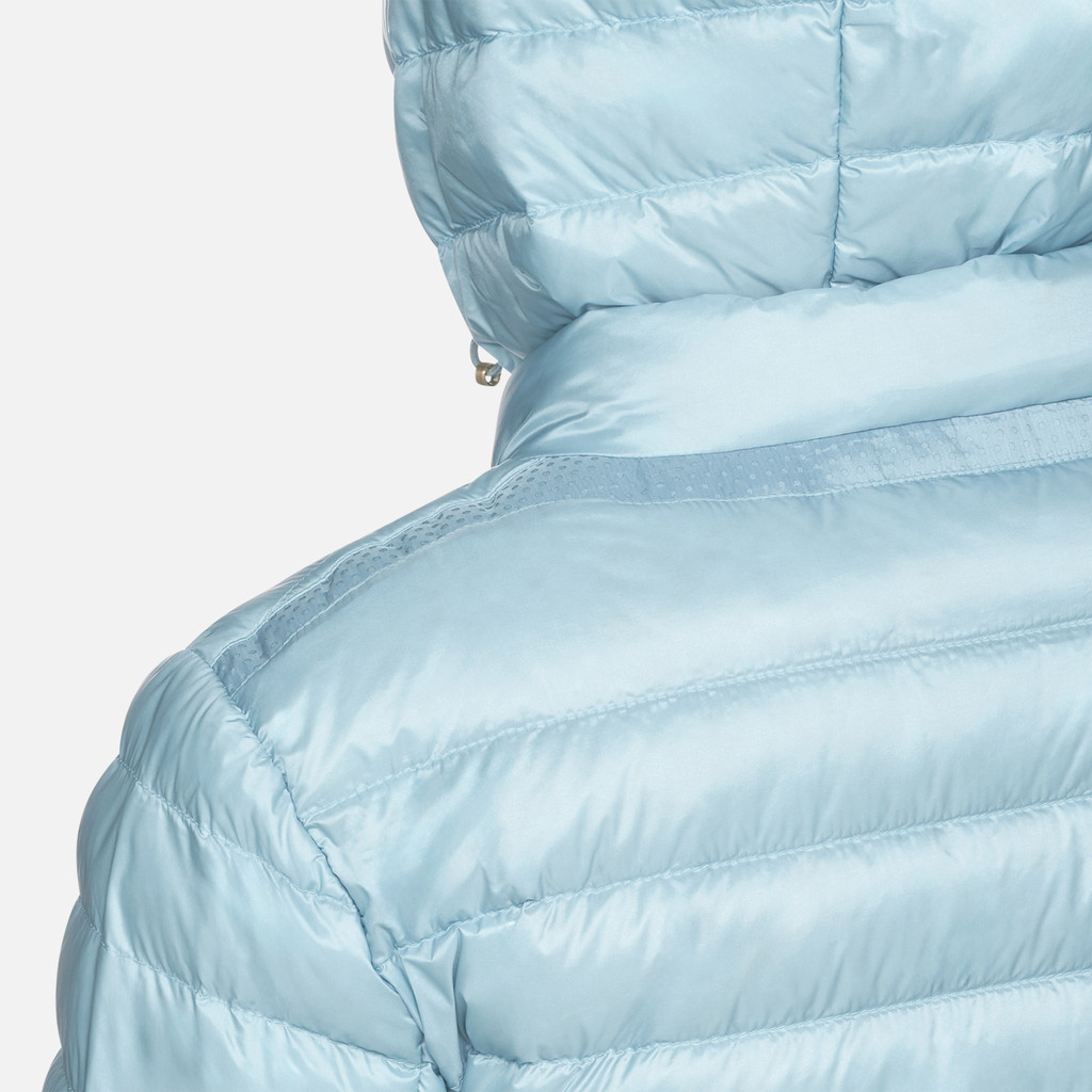 short down jacket JAYSEN WOMAN Dusk blue - image number 6 | GEOX