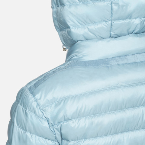 short down jacket JAYSEN WOMAN Dusk blue - image number 6 | GEOX