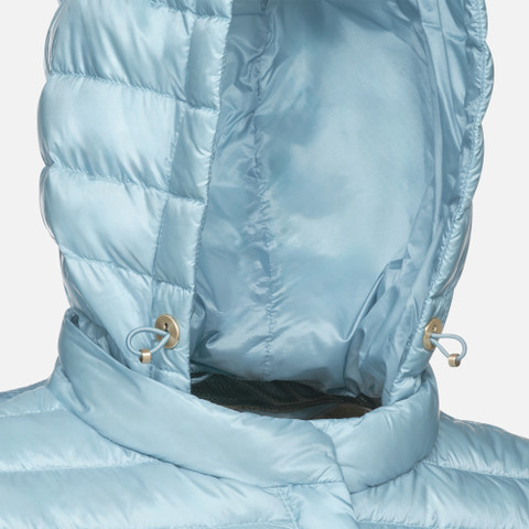 short down jacket JAYSEN WOMAN Dusk blue - image number 7 | GEOX