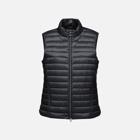 sleeveless down jacket JAYSEN WOMAN Sky captain - image number 0 | GEOX