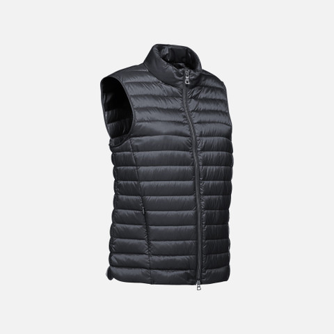sleeveless down jacket JAYSEN WOMAN Sky captain - image number 2 | GEOX