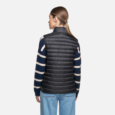 sleeveless down jacket JAYSEN WOMAN Sky captain - image number 5 | GEOX