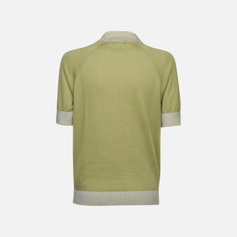 Polo shirt KNIT WOMAN Sage - image number 4 | GEOX