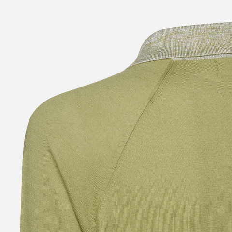 Polo shirt KNIT WOMAN Sage - image number 6 | GEOX