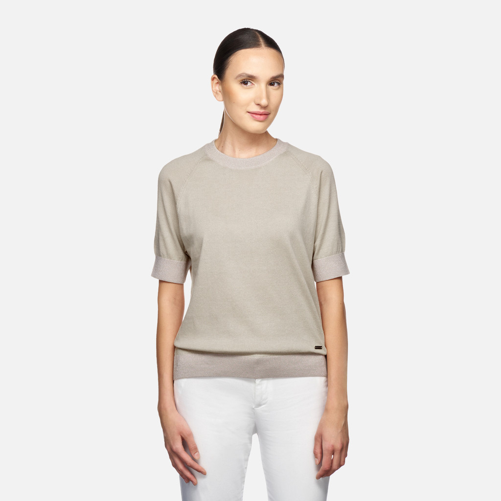 t-shirt KNIT WOMAN Rainy day - image number 1 | GEOX