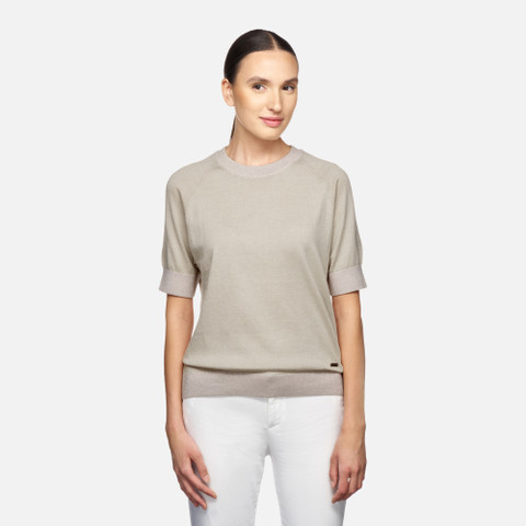 t-shirt KNIT WOMAN Rainy day - image number 1 | GEOX
